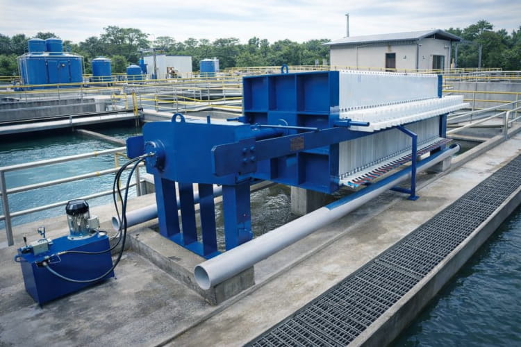 filter press use in Wastewater Treatment