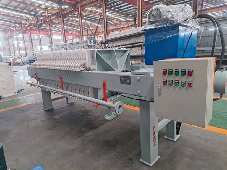 membrane filter press display view