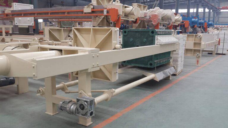 quick opening filter press