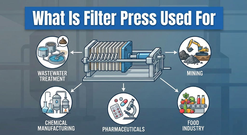 what is filter press used for