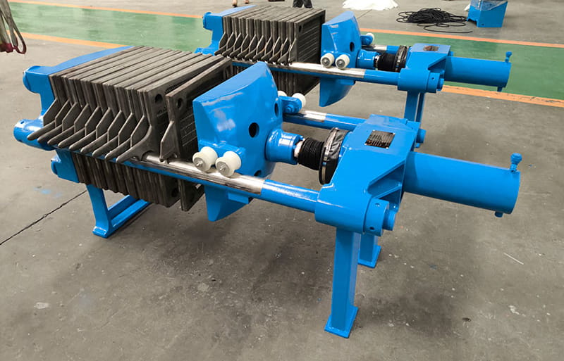what is cast iron filter press