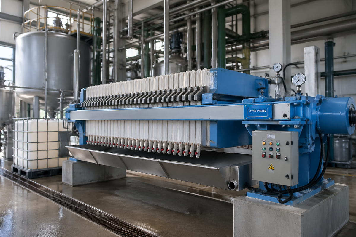 filter press in chemical industry