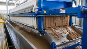 how to remove more water after filter press