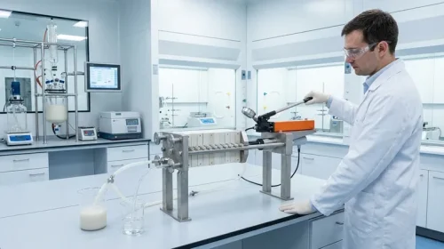 Laboratory Filter Press use in Universities and Research Institutes picture Laboratory Filter Press use in Universities and Research Institutes