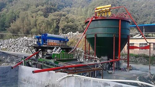 filter press use in stone industry
